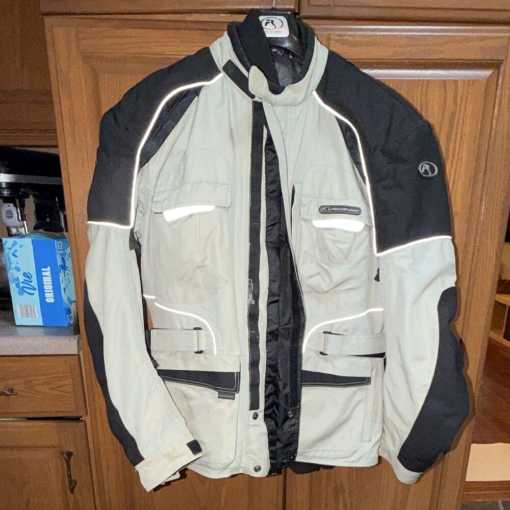Fieldsheer Men’s Motorcycle Jacket Padded XL with Inside Lining